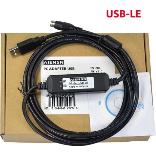 Suitable for HollySys LE series PLC programming cable Download cable Data cable LEX5810