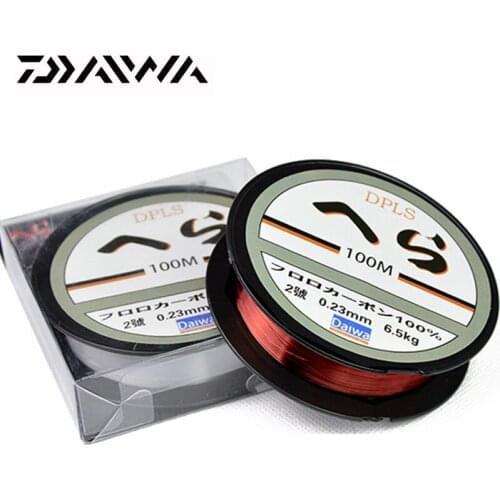 DAIWA 100M Super Strong Nylon Fishing Line 2LB - 40LB 2 Colors Japan Monofilament Fishing Line for Carp Match Sea Fishing