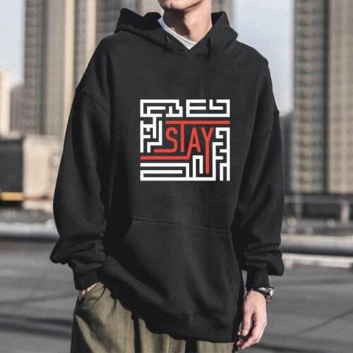 Harajuku Korean KPOP Straykids Hooded Sweatshirt Women Fashion Winter Funny Letter Printed Oversize Itself Casual Hoody Pullover