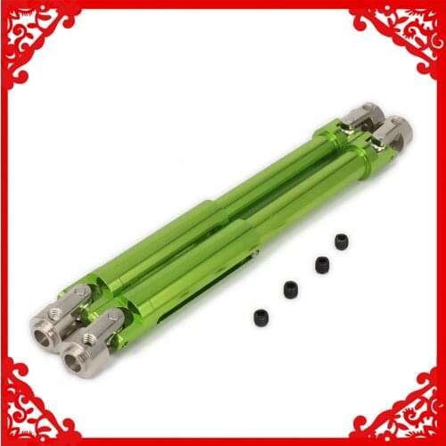 2pcs Alloy Aluminum Universal Driven Dogbone(180011/18027) 106-138mm For Rc :10 Hsp 94180 Rock Crawler Upgraded Hop-Up Parts