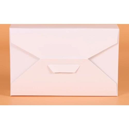 20pcs/lot-19.5cmx12.5cmx4cm cookie packaging kraft paper box gift box packaging for bakery food envelope type