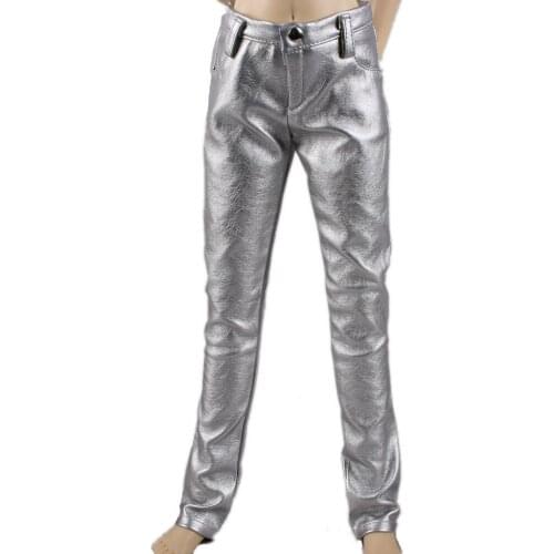 [wamami] 77# Silver Leather Trousers/Pants SD17 1/3 BJD Dollfie