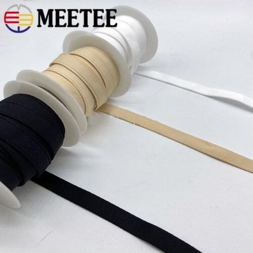 10/20Meter Bra Underwire Wire Tubular Protective Sleeve Ribbon Webbing for Underwear Wedding Dress Clothing DIY Sewing Accessory