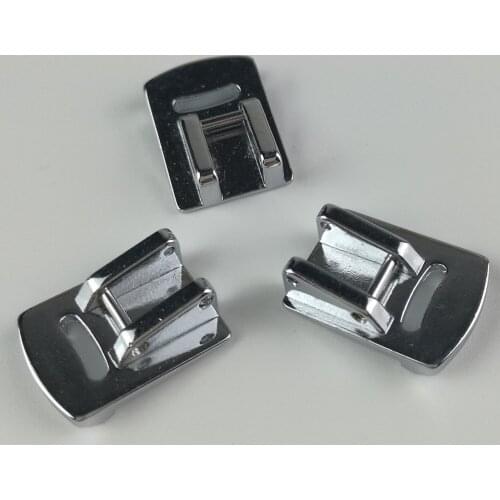 10pcs Domestic Sewing Machine Presser Foot Double Gathering Foot Snap on Foot for All Low Shank Snap-On Singer Brother