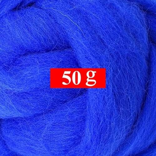 50g Merino Wool Roving for Needle Felting Kit, 100% Pure Felting Wool, Soft, Delicate, Can Touch the Skin (Color 40)