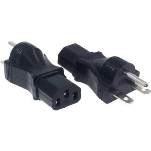 Power Adapter US NEMA 6-15P Male to C13 Female Convertor American Industrial Connector PDU high power Converter Plug