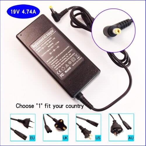 AJEYO 19V 4.74A Laptop Ac Adapter Charger For Acer TravelMate 3000 3200 3250 3252 3280 4200 4210 4220 4230 4233 4260 4270 8204