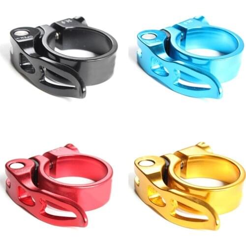 Aluminum Alloy Mountain Bicycle Bike Cycling Quick Release 34.9mm Seatpost Clamp