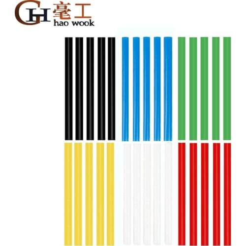 Colorful 11x200MM Glue Sticks For Small Electric Glue Gun Craft Album Repair DIY Mix Color Vintage Sealing Wax Glue Stick