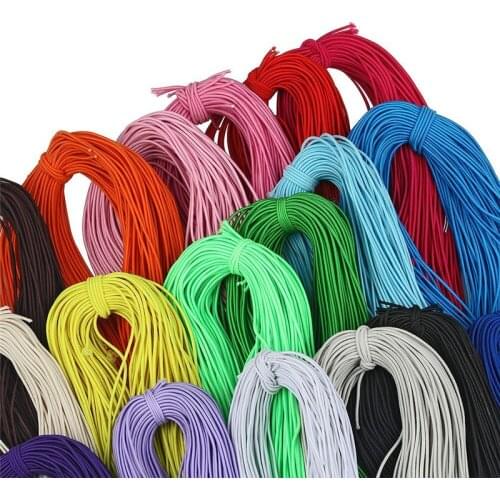 8meters 1MM Beading Elastic Stretch Beaded String Strap Rope Bead Bracelet Elastic Stretch Beads DIY Sewing Accessories