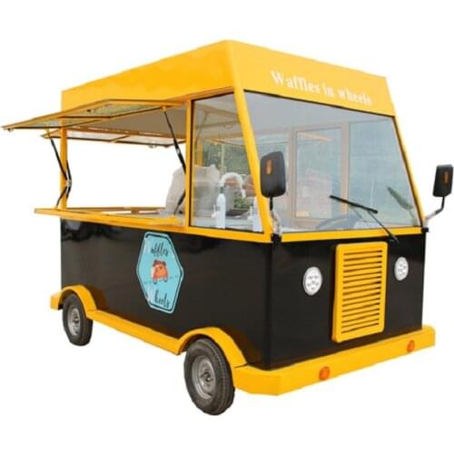 3M Electric Hot Dog Kiosk Mobile Food Carts Outdoor Food Truck Ice Cream Snack Truck Street Mobile Fast Food Van