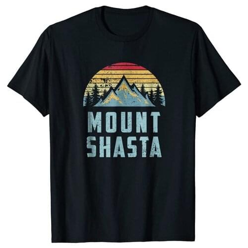 Vintage Mount Shasta California Mountains T-shirt