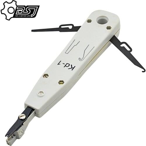 Wire Stripping Strippe RJ11 RJ45 Telecom Phone Wire Cable Punch Down Network Tool Kit crimping tool Krone Lsa-plus KD-1
