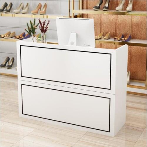 Cashier bar cabinet clothing barber shop front desk beauty salon shop reception customized