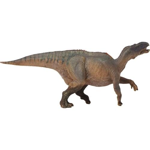 Jurassic Dinosaur Simulation Toy C24 Iguanodon Soft Plastic Figures Hand Painted Animal Model Collection Toys For Handsome