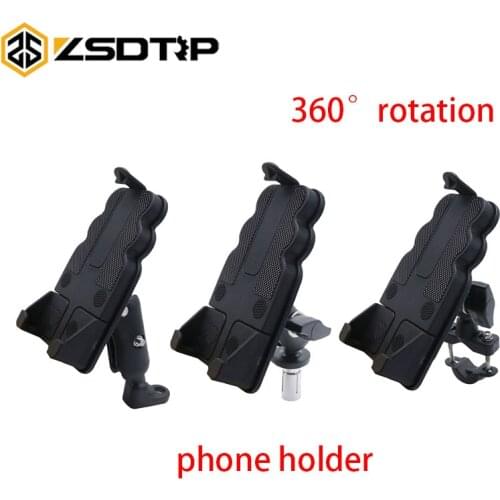 ZSDTRP Motorcycle Mobile Phone Holders Support Stands Moto Phone Holder Mount Universal For iPhone Pro X Xs Pro Max