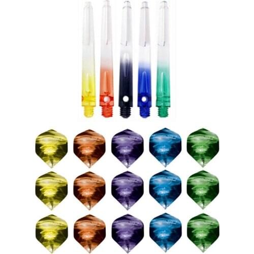 MRTNAN 25mm 2BA Professional Soft Dart Tip And Nice Pattern Darts Flights Dart Accessories For Soft And Steel Darts