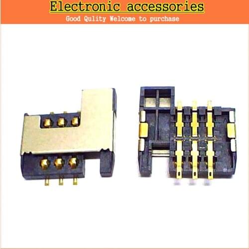 New 5pcs mobile phone sim card connector SIM Card Tray Slot Connector 6pin