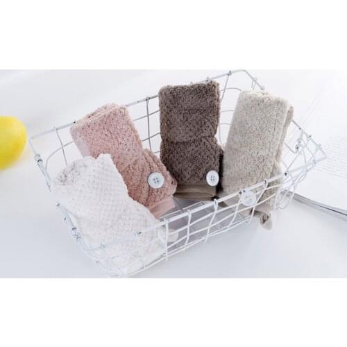 New Quick Dry Head Shower Cap Towel Coral Velvet Hair Wrap Soft Microfibre Bath Turban Quick Dry Towel