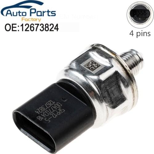 New Fuel Rail Pressure Sensor For GMC Chevrolet 12673824 5PP12-5 5PP125