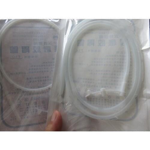1pcs 10# 0.5meter plastic disposable medical Silicone rubber sulica silicone tube for child stomach silicon feeding tube
