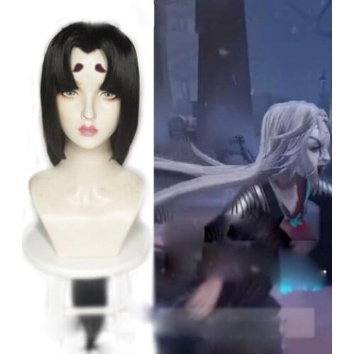 New Anime Game Identity V Michiko Wig Synthetic Hair Cosplay Accessories Daily Decoration Women Girl Gift 1pcs