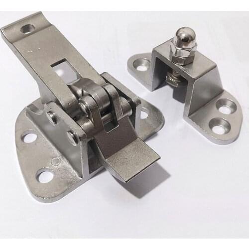 Spring-Loaded Lever Door Handle Steam Box Hinge Oven Knob Lock Cold Store Pull Cabinet Kitchen Freezer Cookware Repair Part