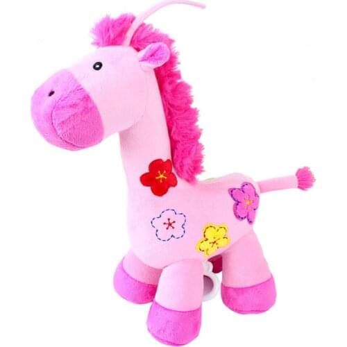 Baby Toys 0-12 months Rattles Mobiles Toys Infant Soft Pram Stroller Bed Hanging Stuffed Animal Rattles Pull Handbell Music Box