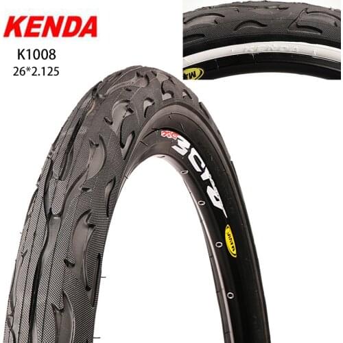KENDA K1008A Bike Tires mountain street car tires bald rider MTB Cycling Bicycle Tire tyre 26x2.125 65TPI pneu bicicleta