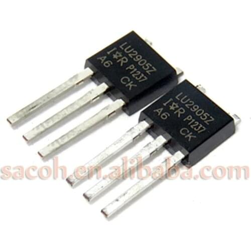20Pcs IRLU2905Z LU2905Z or IRLU2905 LU2905 TO-251 42A 55V AUTOMOTIVE MOSFET