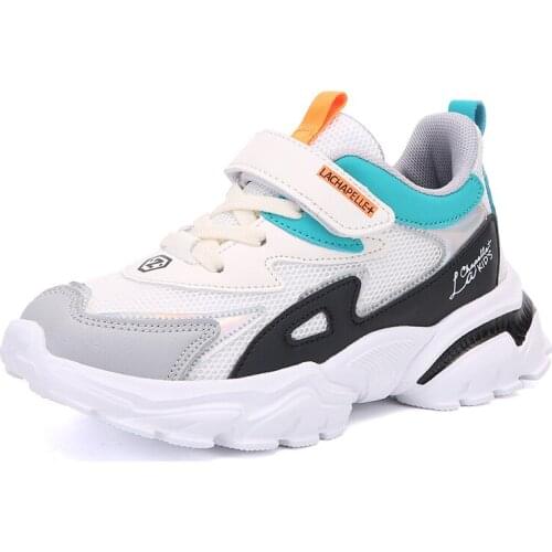 2021 Brand Kids Sneakers Boys Running Shoes Hollow Sole Children Shoes Girls Outdoor Basket Sneaker Comfortable New Sport Shoes