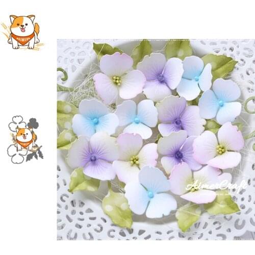 6PCS Flower Series Metal Cutting Dies Scrapbooking Stencil Decorative Craft Embossing Die Cuts Card Making New Dies For 2019