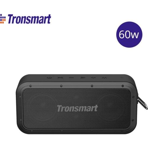 Original Tronsmart Force Pro 60W Bluetooth 5.0 Speaker IPX7 Waterproof Voice Assistant Type-C Charging Port