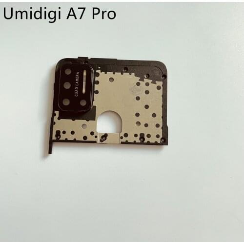 UMIDIGI A7 Pro Used Back Frame Shell Case + Camera Glass Lens For UMIDIGI A7 Pro Helio P23 MT6763T 6.3" 2340x1080 Free Shipping