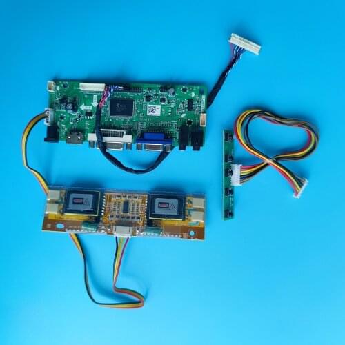 Kit for LM190E03-TLB4 1280X1024 VGA DVI Screen Panel HDMI Driver Controller board LVDS 4 lamps 30pin 19" M.NT68676 DIY