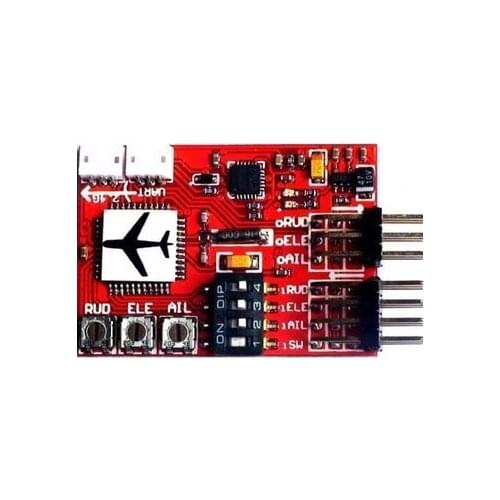 JCX-M6 M6 Flight Controller (Digital gyro) for RC Fixed-wing Airplane V-tail Model Plane FPV