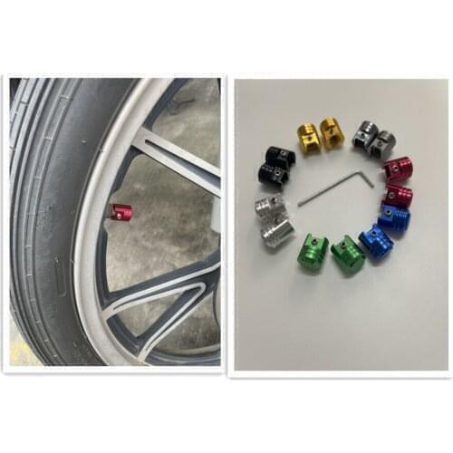 For YAMAHA R1 R6 R25 R3 MT 01 03 07 09 10 XJR1300 XSR700 XSR900 FZ1 FZ6 FJ07 FJ09 T-MAX Motorcycle Wheel Tire Valve caps cover