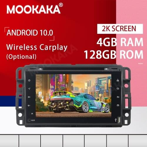 For GMC FULL TOUCH PX6 Android 10.0 4+128G Multimedia DVD Player GPS Navigation Auto Audio Stereo Radio Recorder Head Unit DSP