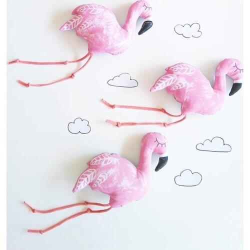 Flamingo Stuffed Baby Toys Baby Bedroom Decoration Children Gift Photo Props