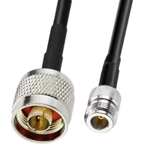 N male to N female Connector antenna cable RG58 Cable Pigtail 50cm-20m for Yagi/panel outdoor antenna