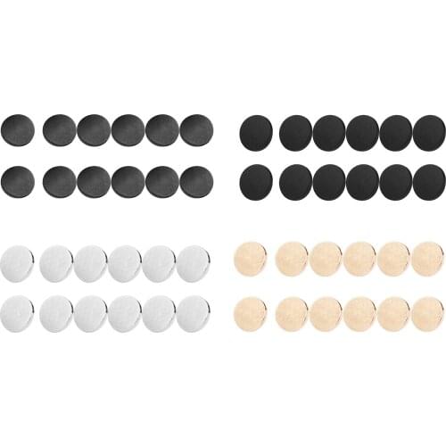 12pcs Snap Fastener Metal Buttons For Clothing Jeans Perfect Fit Adjust Self Increase Reduce Waist Free No Sewing Button