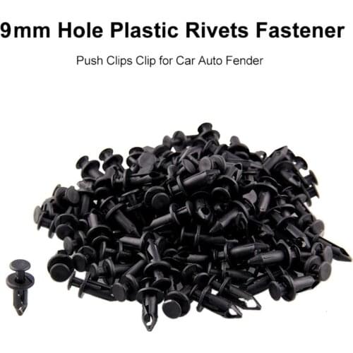 Plastic Fixing Buckle Car 6mm/8mm/9mm Hole Plastic Fixing Buckle 120 Car Fender Bumper Push-Type Buckles