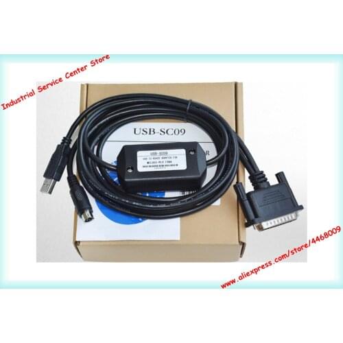 USB-SC09 Applicable FX A Series General PLC Programming Cable Data Download Connection Programming Cable