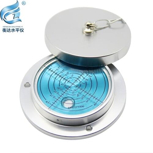 High precision level horizontal vial mechanical level
