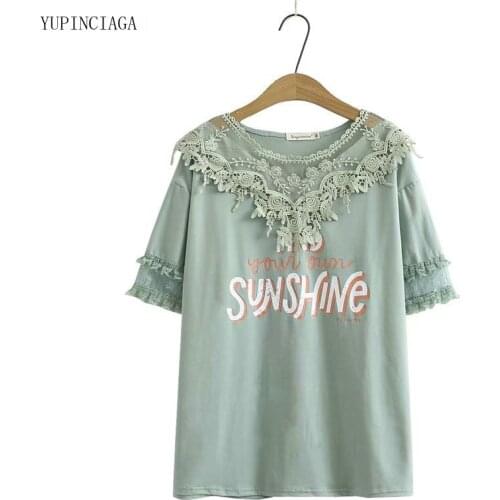 Женские футболки с надписями YUPINCIAGA China At AliExpress