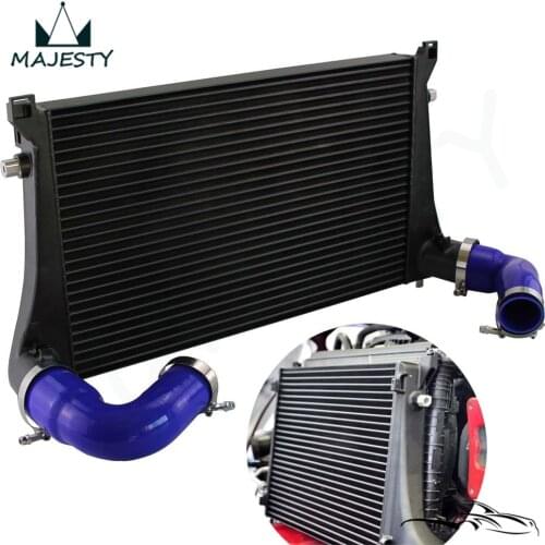 70MM Competition Intercooler Fit For MK7 GTI Golf R VAG 1.8T 2.0T 8V A3 S3 Inlets