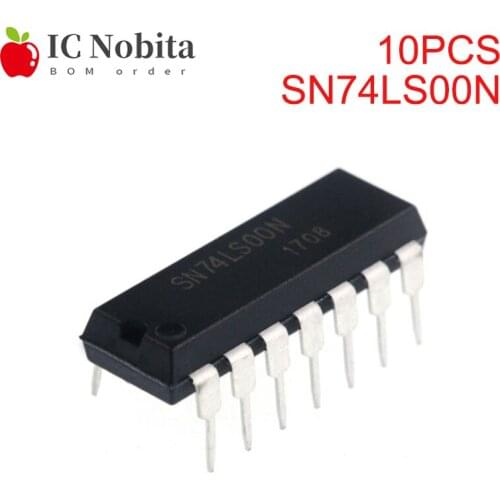 10PCS SN74LS00N DIP14 74LS00 SN74LS00 Integrated IC New