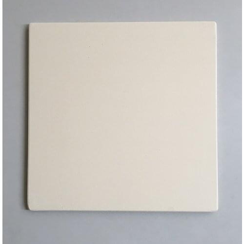 Ceramic Pizza Stone Baking Accessories 12'' Pizza Plate Fire-resistant Ceramic Insulation Plate Manufacturer Direct-selling