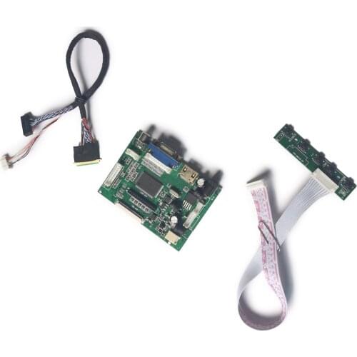 For LTN156AT32/LTN156AT35/LTN156AT36 LVDS matrix 1366*768 60Hz WLED LCD monitor controller drive board kit VGA AV 40 Pin