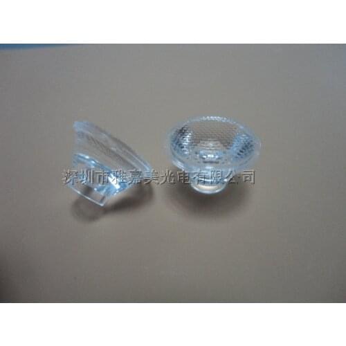 CREE lens 20mm Bead surface lenses 30 degrees CREE XLamp XR-E LED lens 1W 3W Reflector Collimator